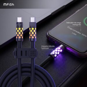 Cable Certificado MFish 240w RGB (1.5m)