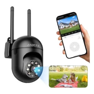 Cámara de Seguridad Inteligente WiFi 4MP Ultra HD – Exterior e Interior