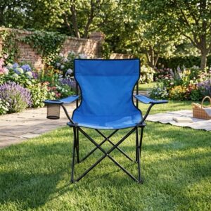 Silla multifuncional plegable - Azul Rey