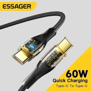 Cable Certificado Essager 60w (1m)